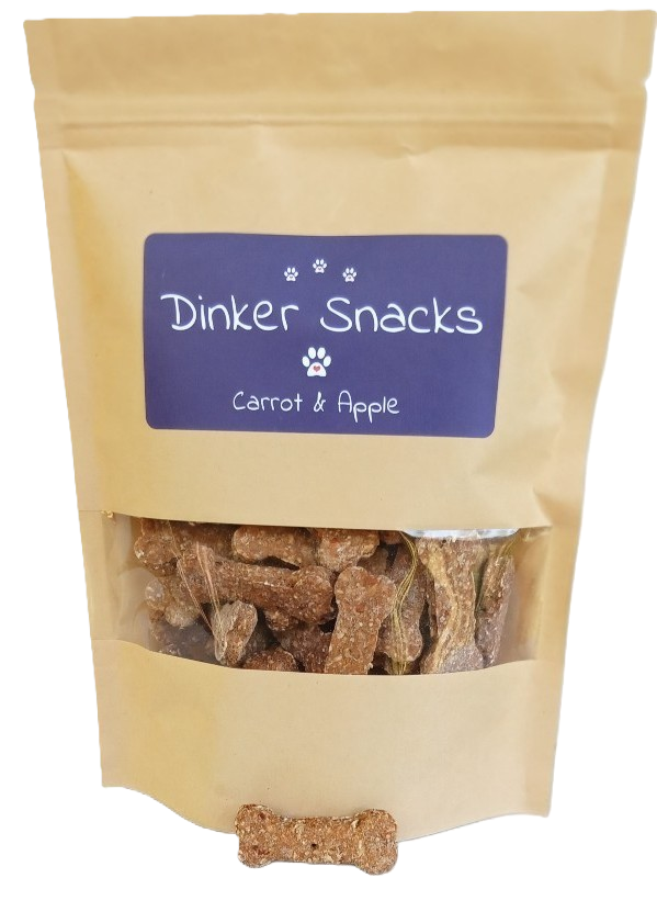 Apple & Carrot Dog Biscuits - Small