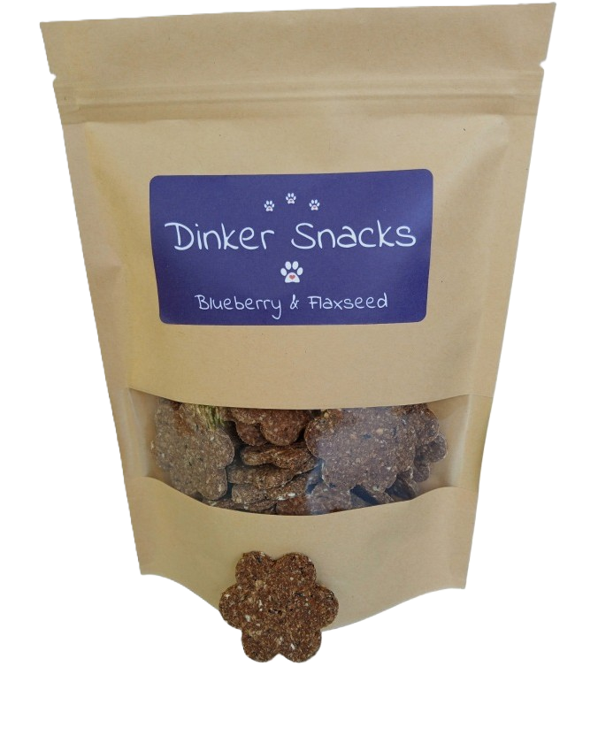 Blueberry & Flaxseed Biscuits - Medium