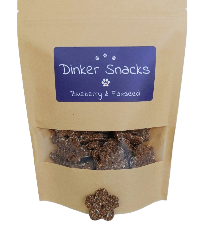 Blueberry & Flaxseed Biscuits - Small