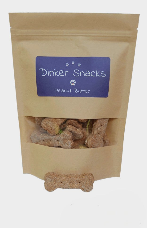 Peanut Butter Dog Biscuits - Medium
