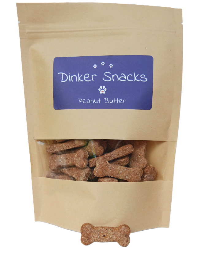 Peanut Butter Dog Biscuits - Small