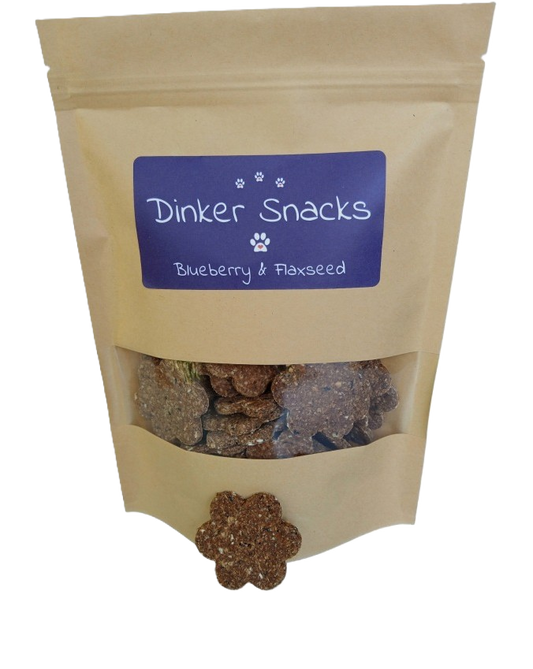Blueberry & Flaxseed Biscuits - Medium