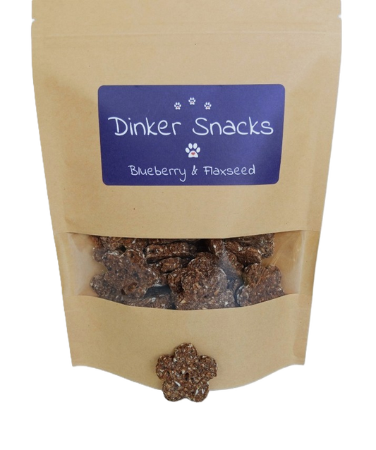Blueberry & Flaxseed Biscuits - Easy Chews