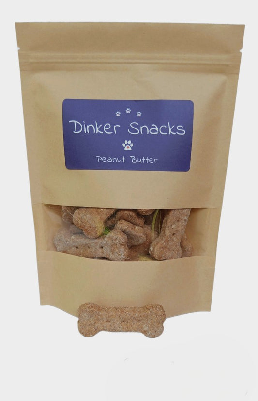 Peanut Butter Dog Biscuits - Medium