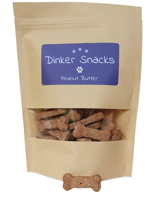 Peanut Butter Dog Biscuits - Small